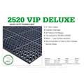 Cactus Mat Mat Vip Deluxe Black 29"" x 39" 2520-C3